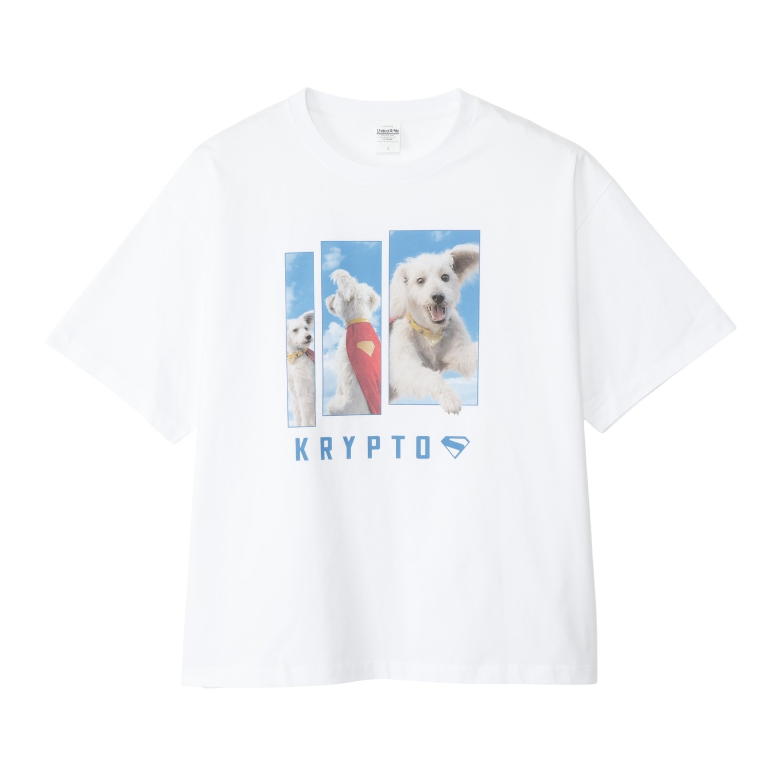 ★2025東京コミコン先行商品　[公式] DC SUPERMAN Tシャツ クリプト ポーズ　SIZE－L