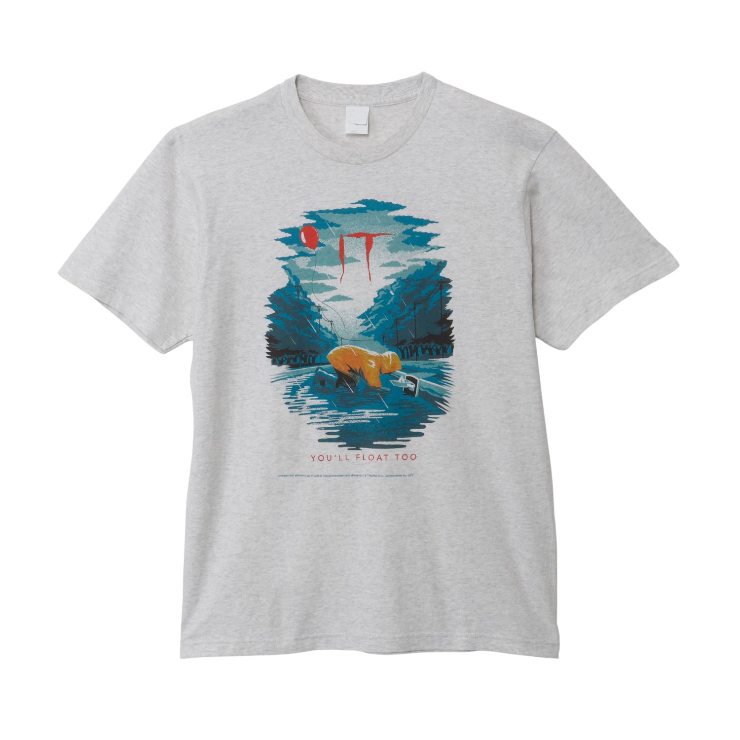 ★2025東京コミコン先行商品　[公式] IT Tシャツ 雨の日のジョージ　SIZE－L