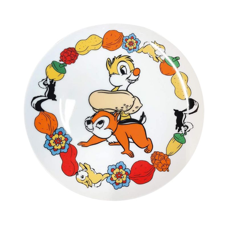 [公式] メーカー直営 ディズニー ノスタルジカ 直径19cmプレート チップ＆デール