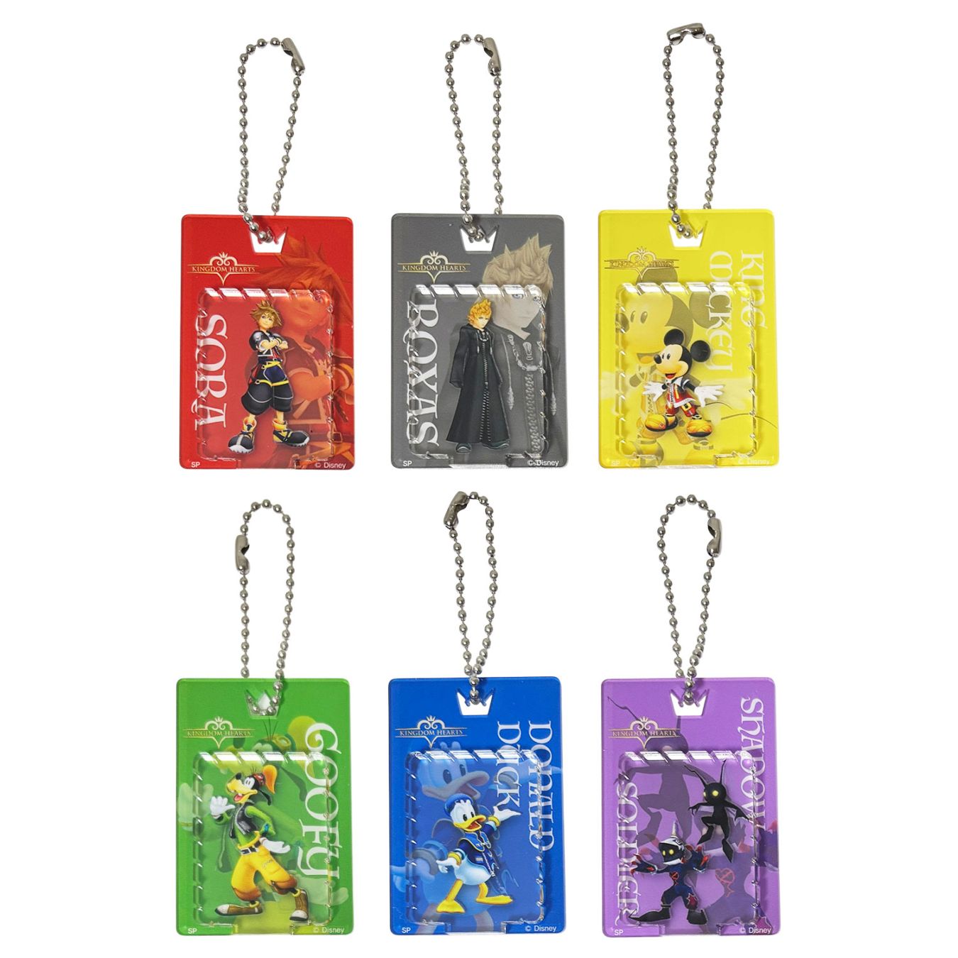 【予約】1月末発送予定　[公式] メーカー直営 ディズニー キングダム ハーツ ブラインドブリスター風アクリルキーチェーン キングダム ハーツ BOXセット（全6種）