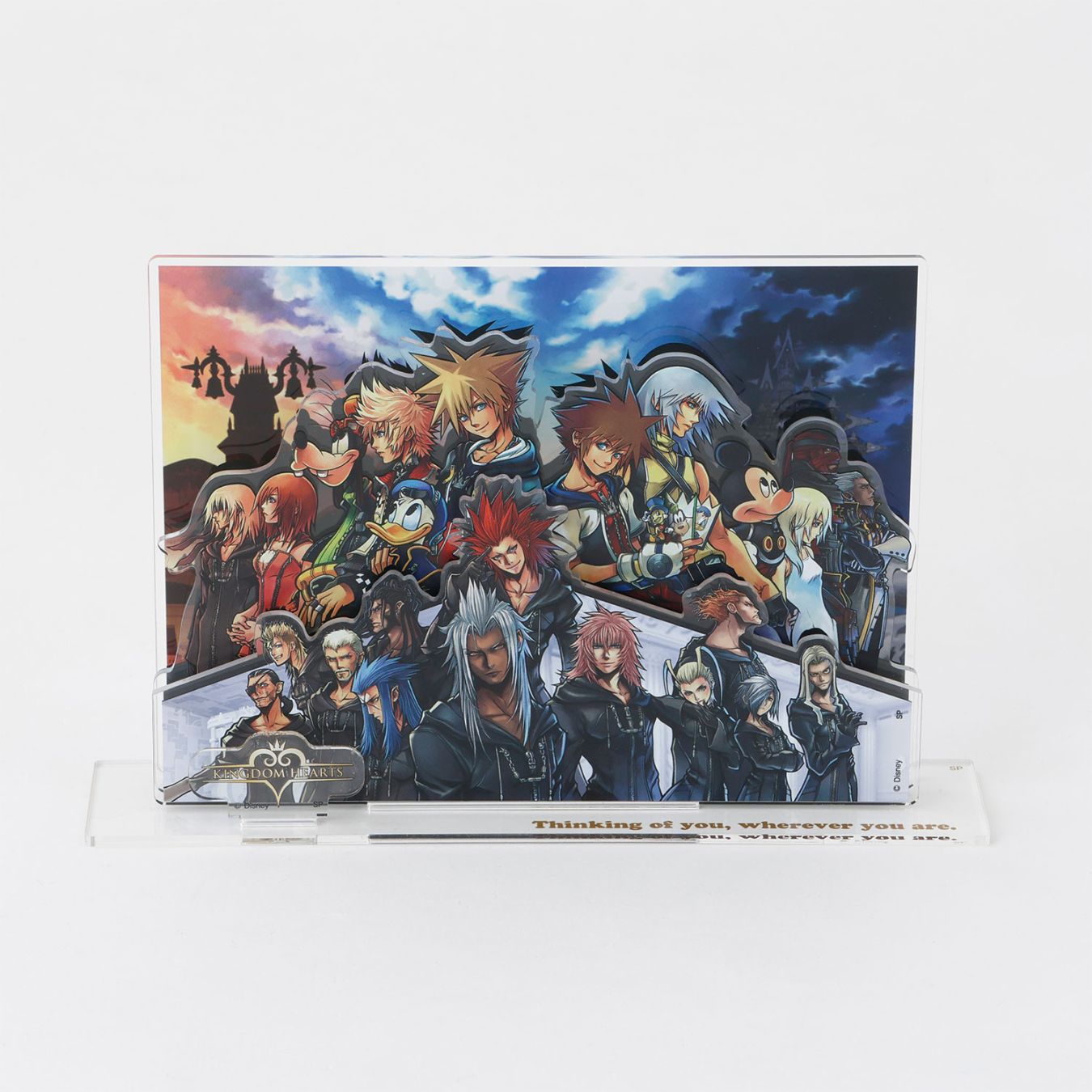 [公式] メーカー直営 ディズニー キングダム ハーツ ビッグアクリルスタンド 集合
