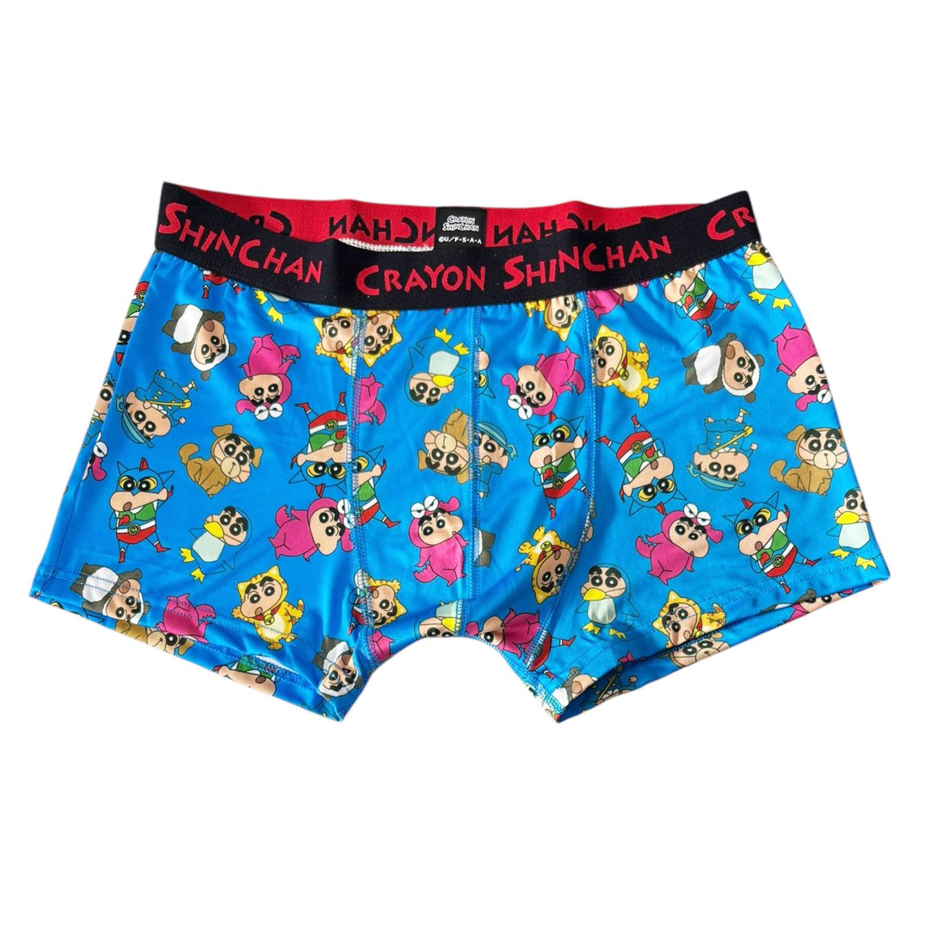 [公式] メーカー直営 クレヨンしんちゃん ボクサーパンツ（ポリエステル）いろんなしんちゃん