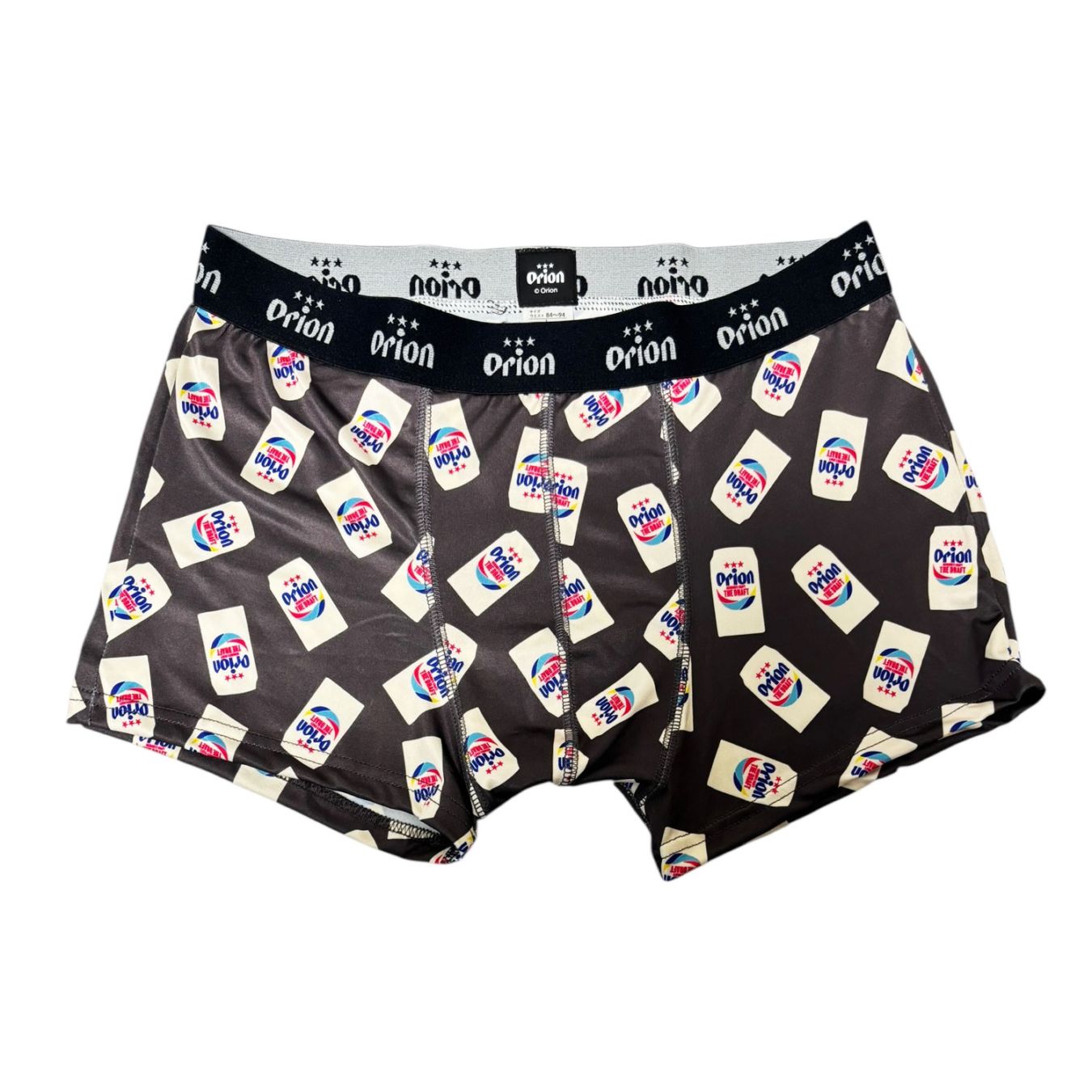 [公式] メーカー直営 オリオンビール ボクサーパンツ（ポリエステル） ドラフト缶 グレー