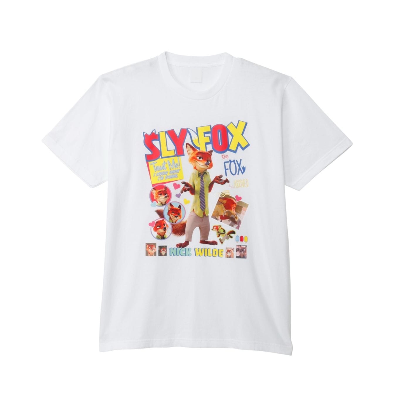 【予約】2月中旬発送予定 [公式] メーカー直営 ディズニー Tシャツ  ズートピア ／ニック・ワイルド マガジン