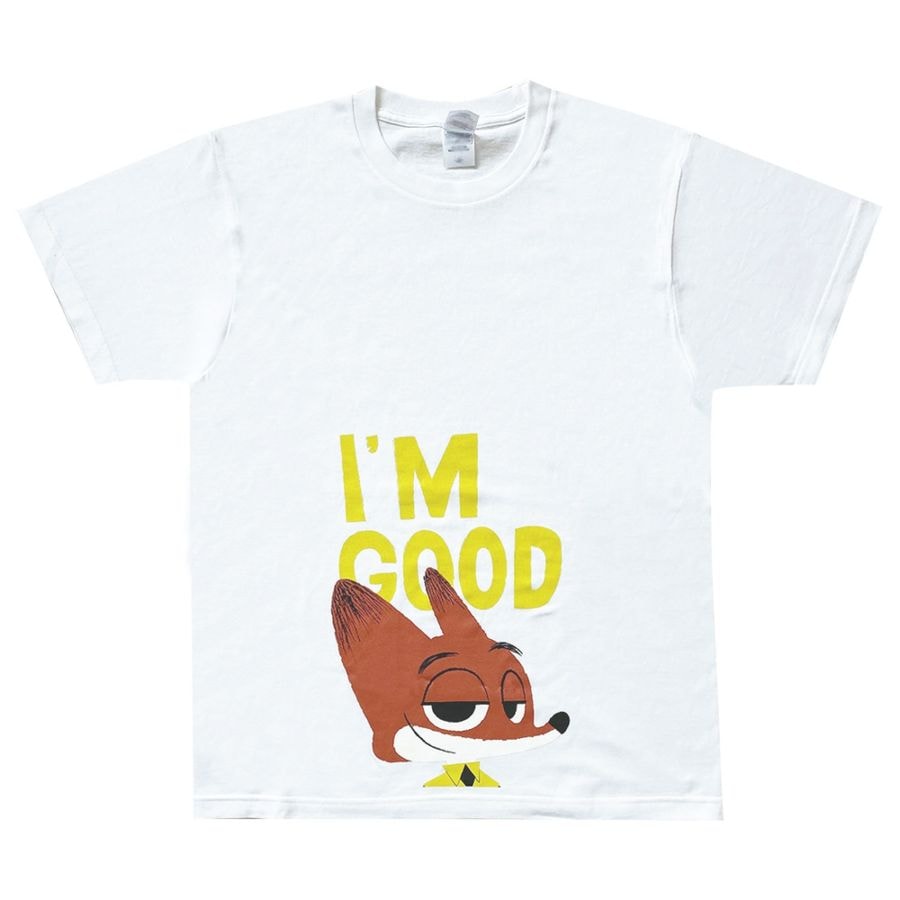 [公式] メーカー直営 ディズニー Tシャツ　ズートピア／ニック　ImGood  M/L