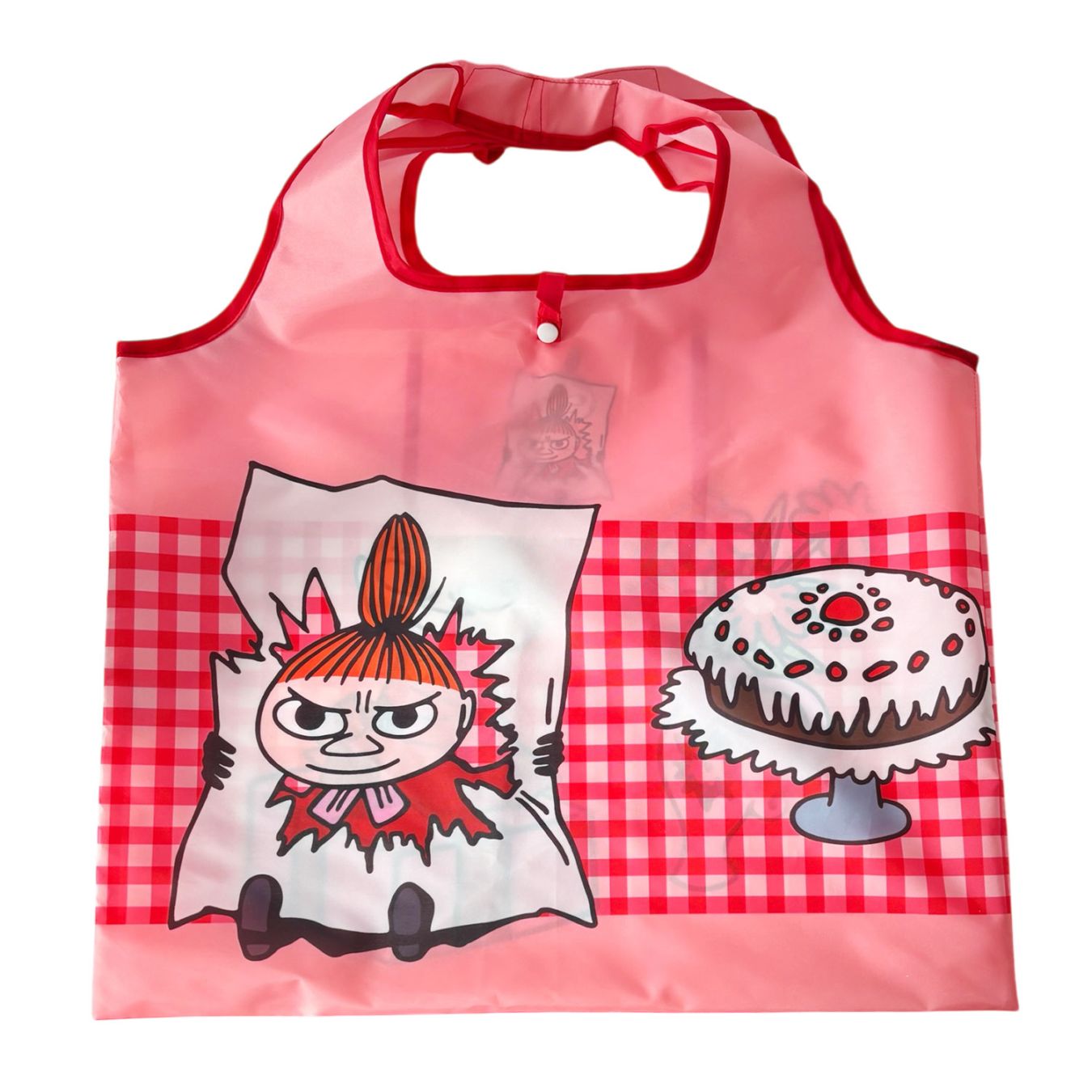 [公式] メーカー直営 ムーミン くるくるショッピングバッグ リトルミイ チェック