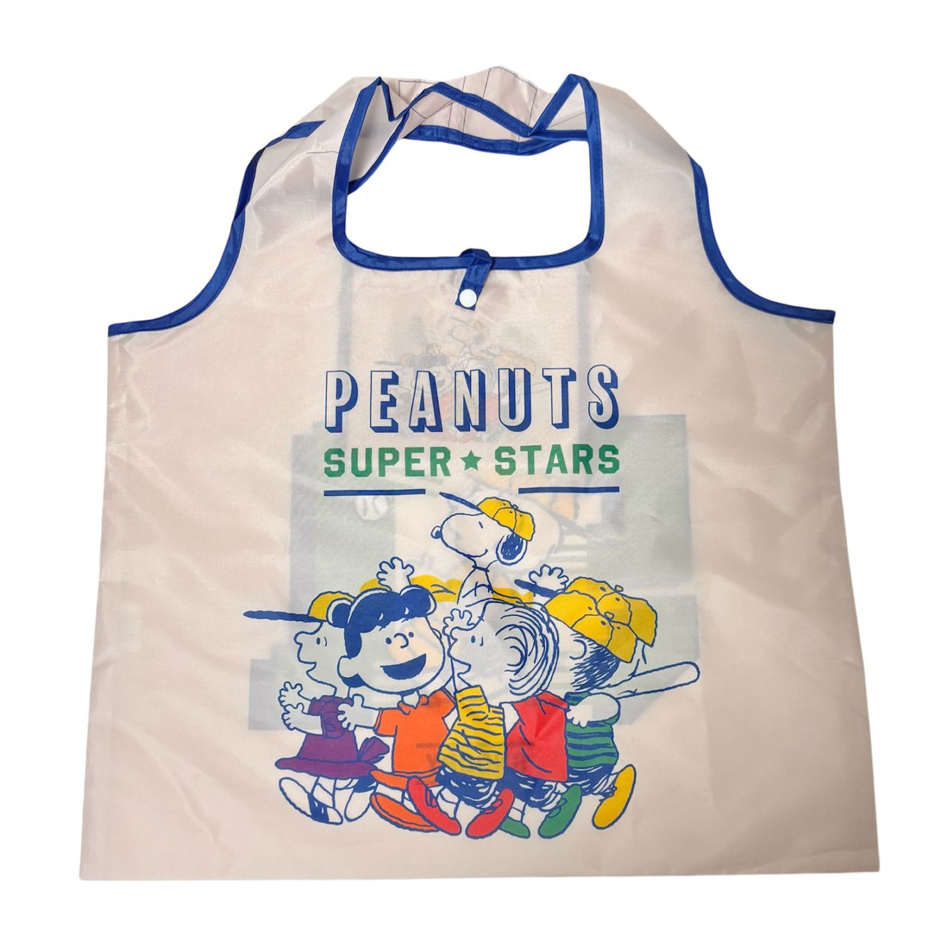 [公式] メーカー直営 PEANUTS ピーナッツ くるくるショッピングバッグ ベースボール