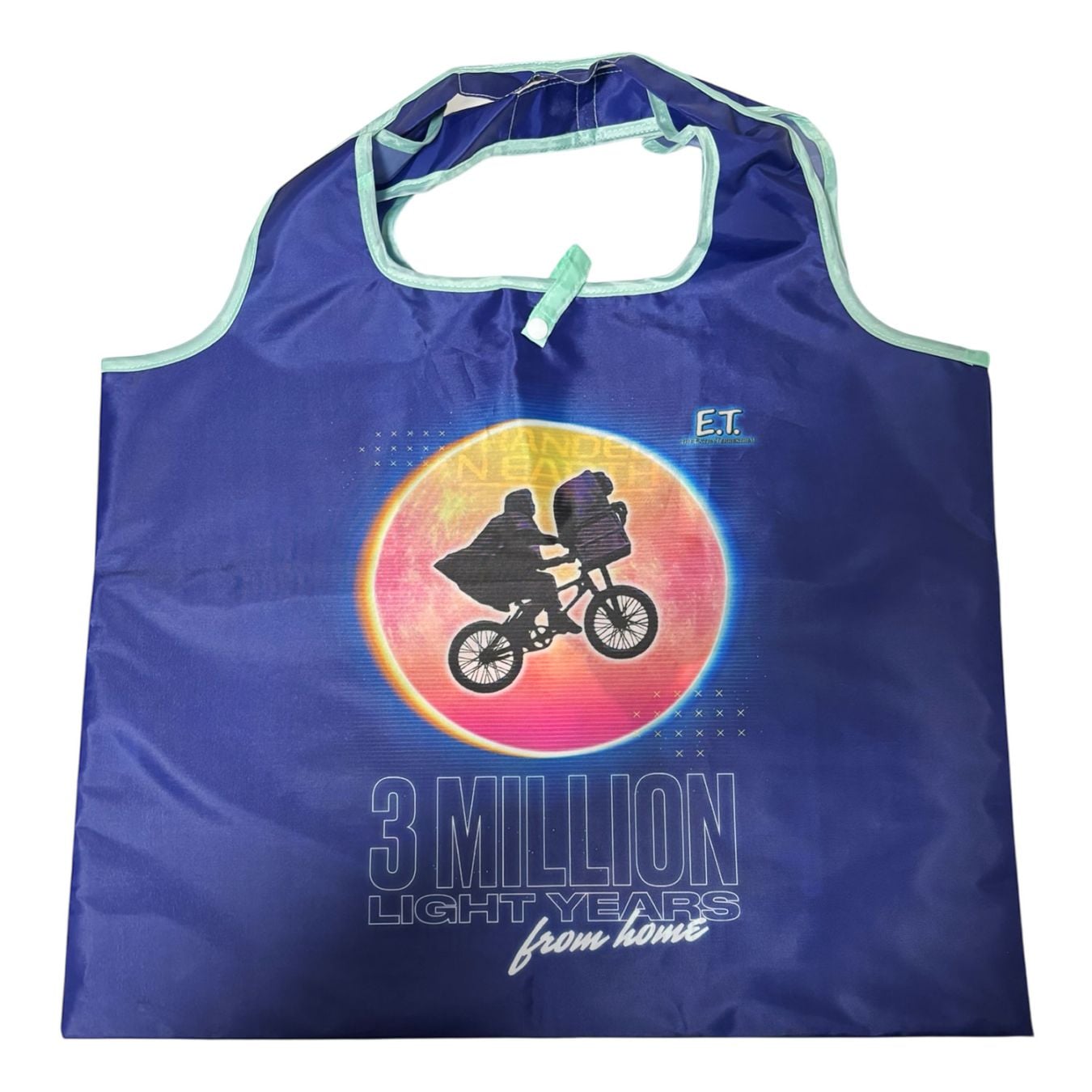 [公式] メーカー直営 E.T. くるくるショッピングバッグ シルエット ブルー