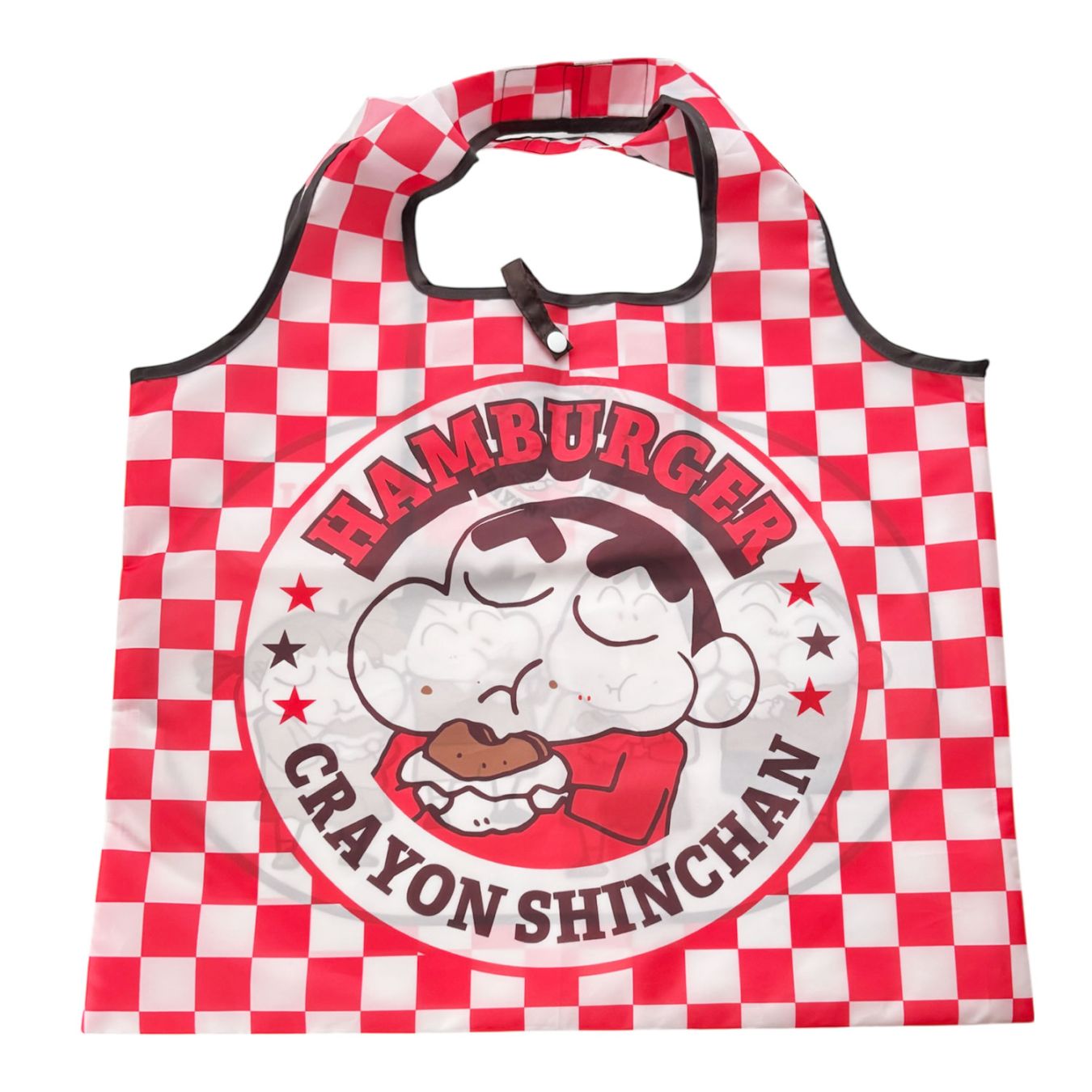 [公式] メーカー直営 クレヨンしんちゃん くるくるショッピングバッグ ハンバーガー