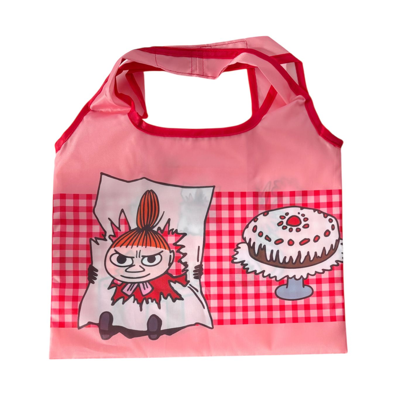 [公式] メーカー直営 ムーミン ミニくるくるショッピングバッグ リトルミイ チェック