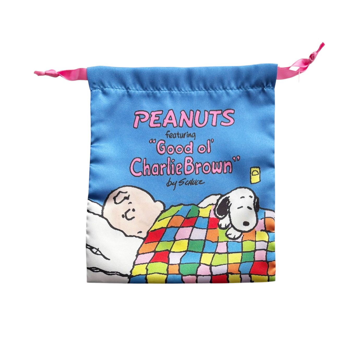 [公式] メーカー直営 PEANUTS ピーナッツ リボン巾着 スリープ