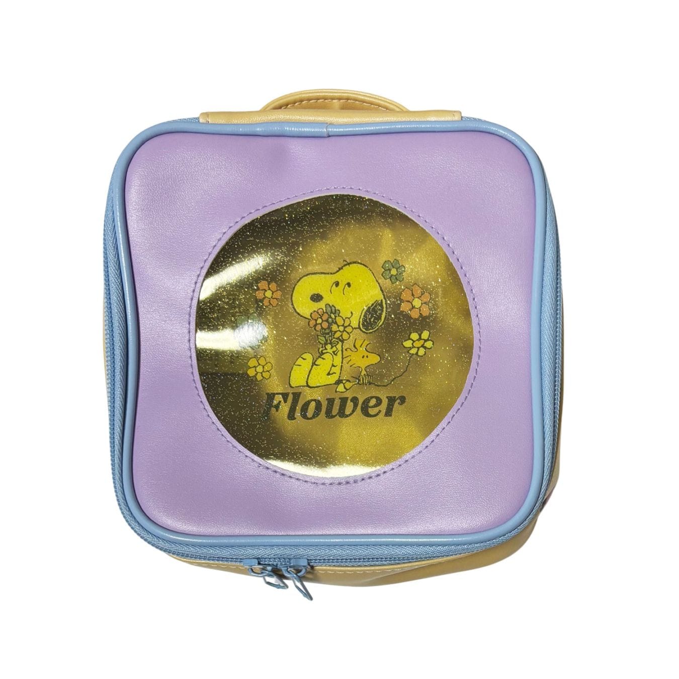 [公式] メーカー直営 PEANUTS スヌーピー スクエアポーチ 花