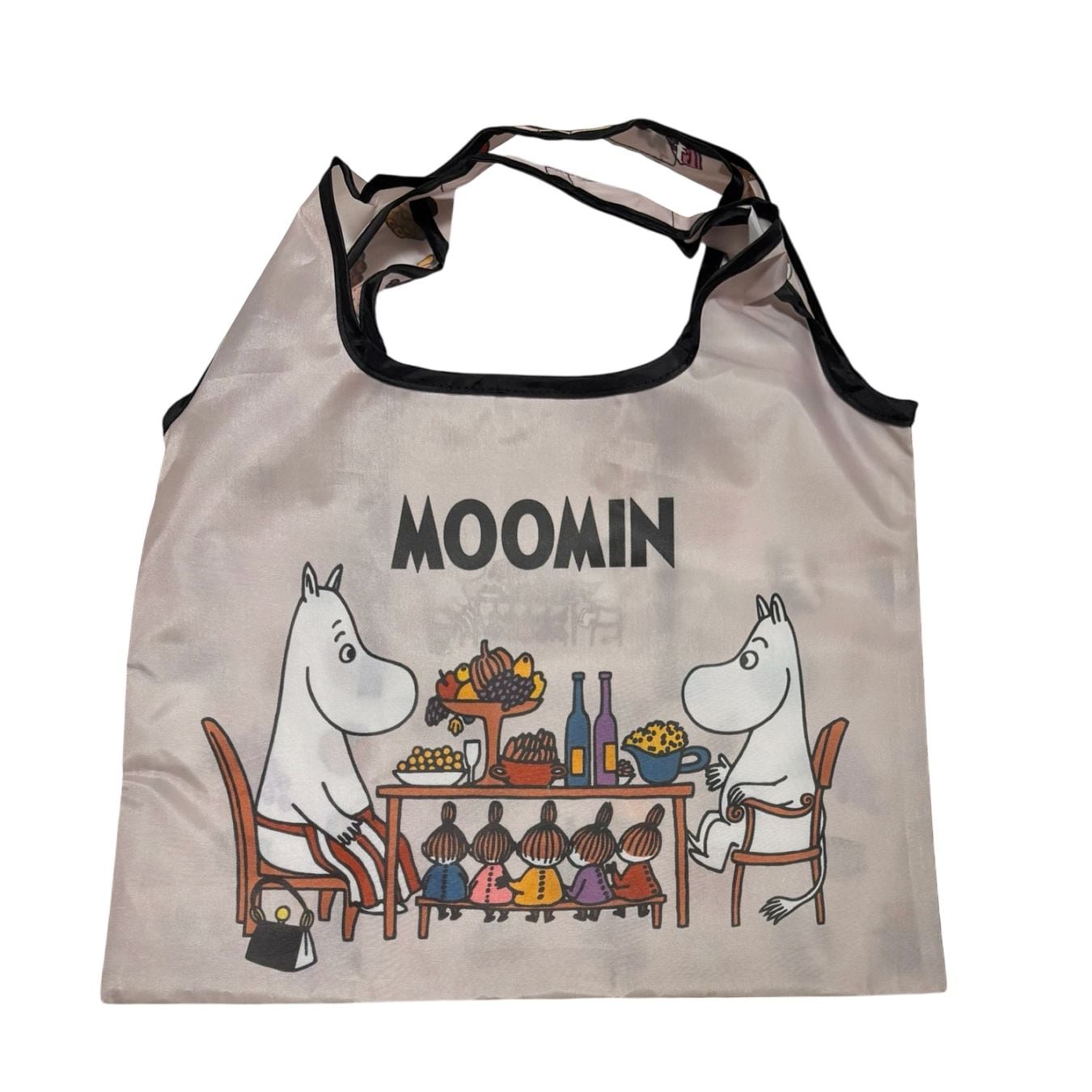 [公式] メーカー直営 ムーミン ミニくるくるショッピングバッグ 食卓