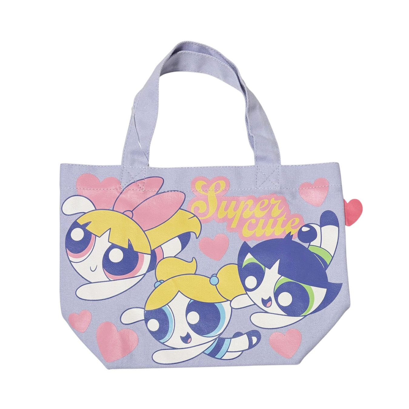 [公式] メーカー直営 パワーパフガールズ カラーマチ付きバッグ ハート