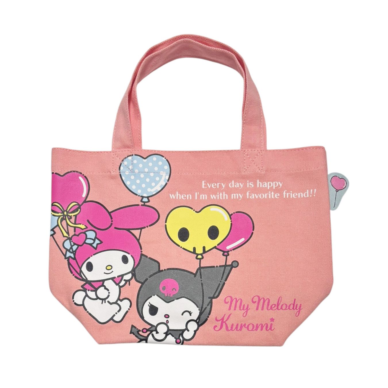 [公式] メーカー直営 サンリオキャラクターズ カラーマチ付きバッグ マイメロディ クロミ なかよし
