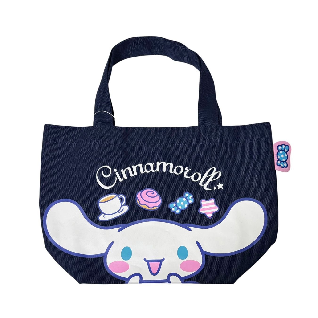 [公式] メーカー直営 サンリオキャラクターズ カラーマチ付きバッグ シナモロール アップ