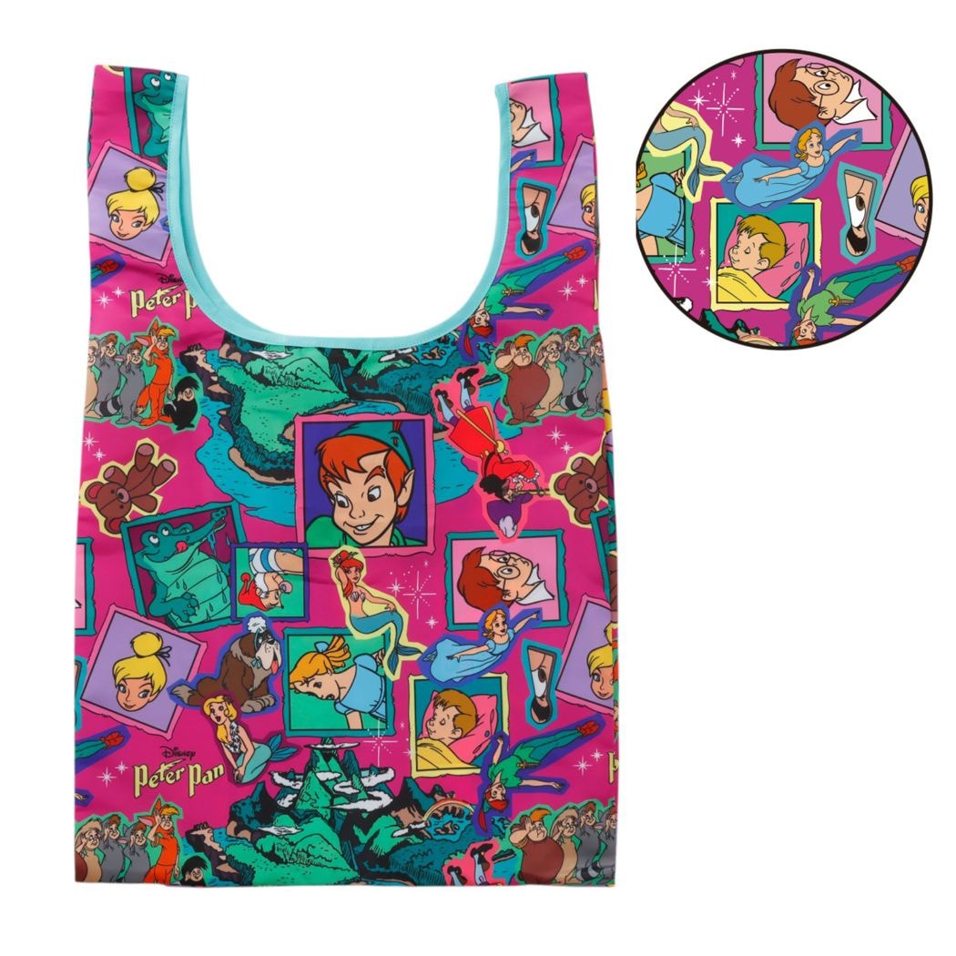 [公式] メーカー直営 ディズニー ノスタルジカ　総柄マルシェショッピングバッグ　ピーター・パン