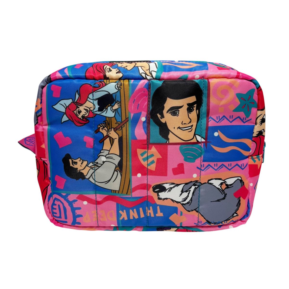 [公式] メーカー直営 ディズニー ノスタルジカ　総柄キルティングポーチ　リトル・マーメイド