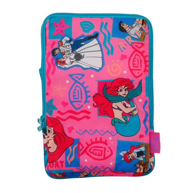 [公式] メーカー直営 ディズニー ノスタルジカ　総柄トラベルポーチ　リトル・マーメイド