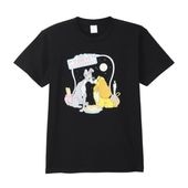 公式] メーカー直営 ディズニー わんわん物語 Tシャツ スケッチ