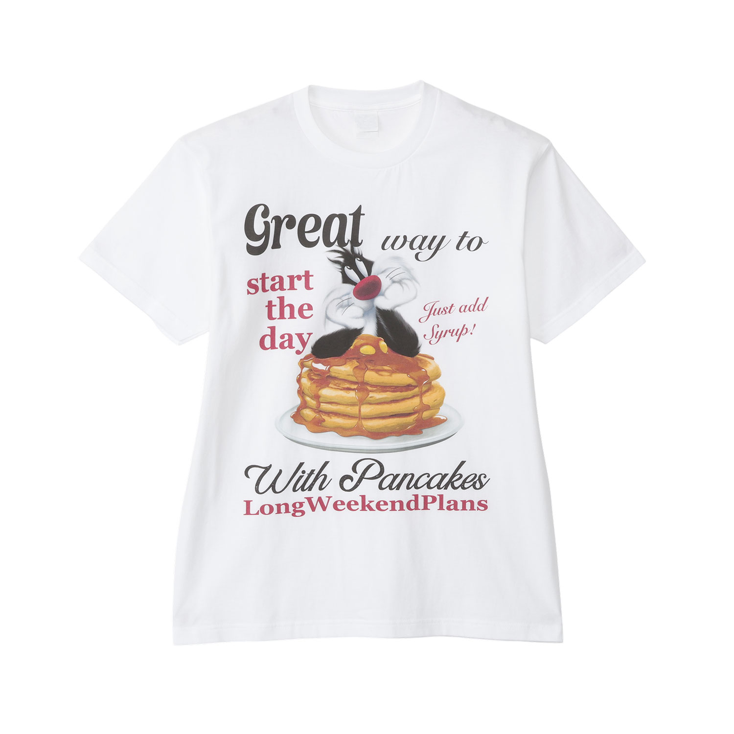 [公式] メーカー直営 ルーニー・テューンズ Tシャツ パンケーキ