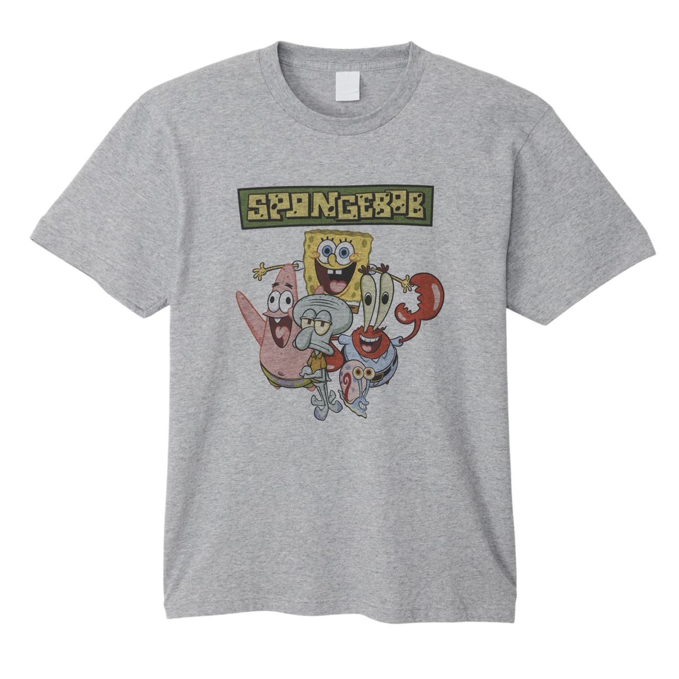 [公式] メーカー直営 スポンジ・ボブ Tシャツ なかよし