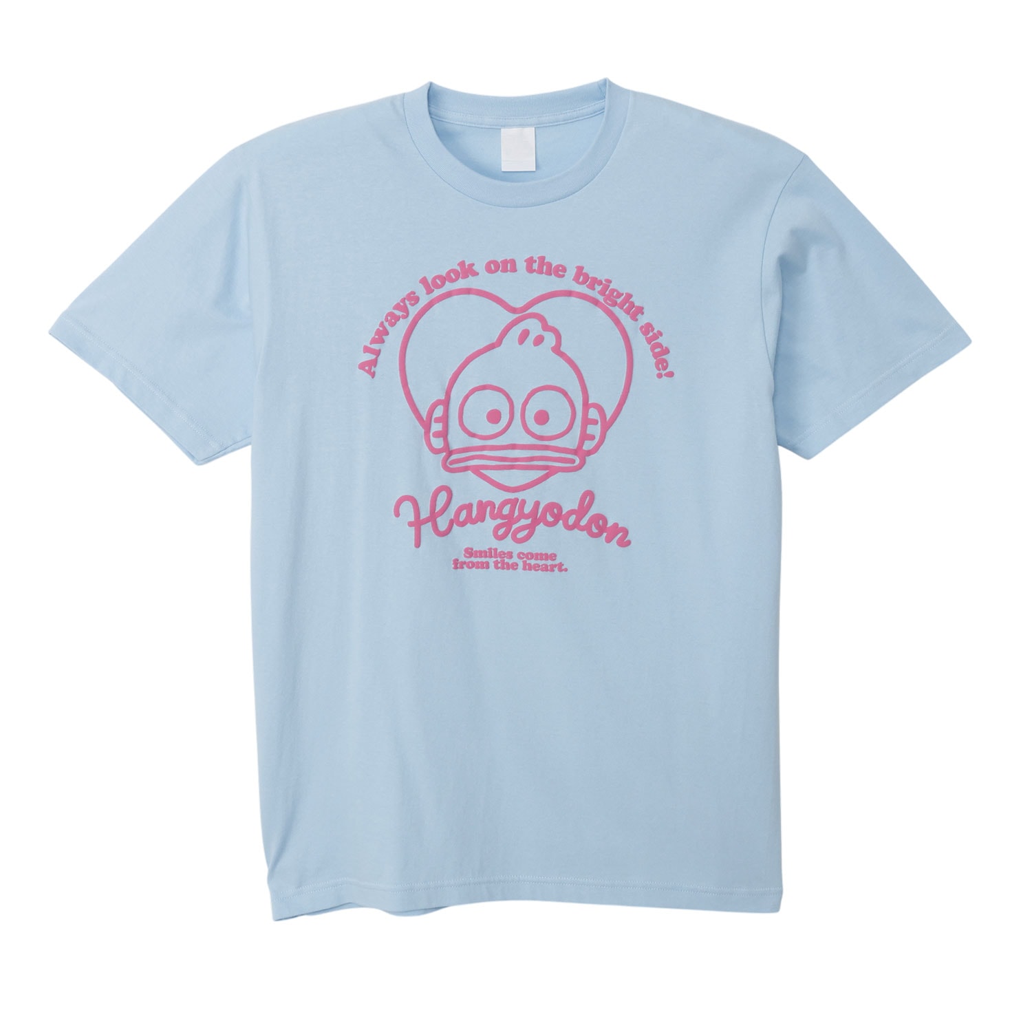 [公式] メーカー直営 サンリオキャラクターズ 発泡プリント Tシャツ ハンギョドン ハート