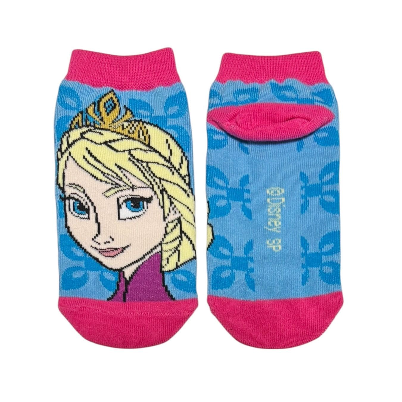[公式] メーカー直営 ディズニー アナと雪の女王 キャラックス（キッズ靴下）エルサ ノルディックフラワー