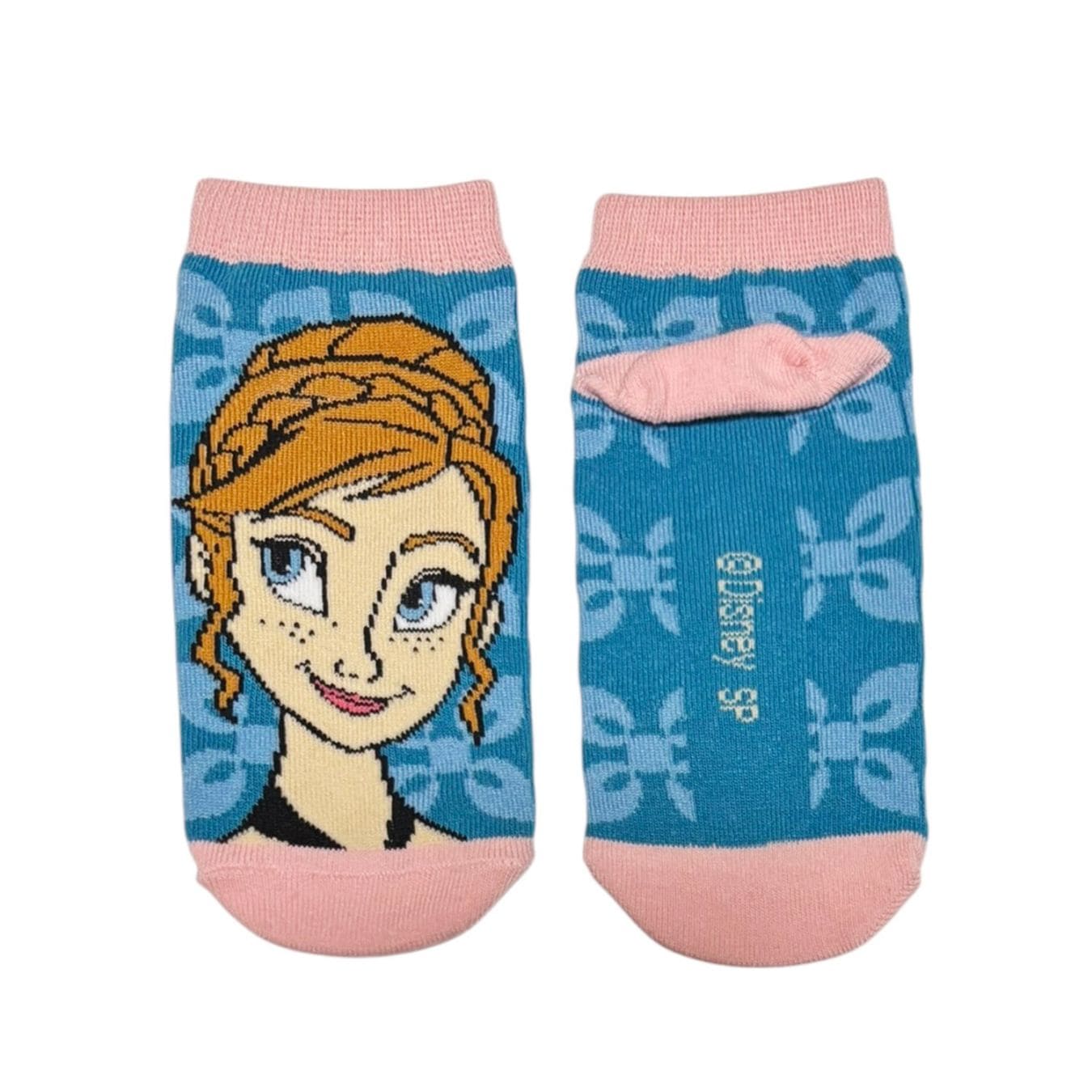 [公式] メーカー直営 ディズニー アナと雪の女王 キャラックス（キッズ靴下）アナ ノルディックフラワー