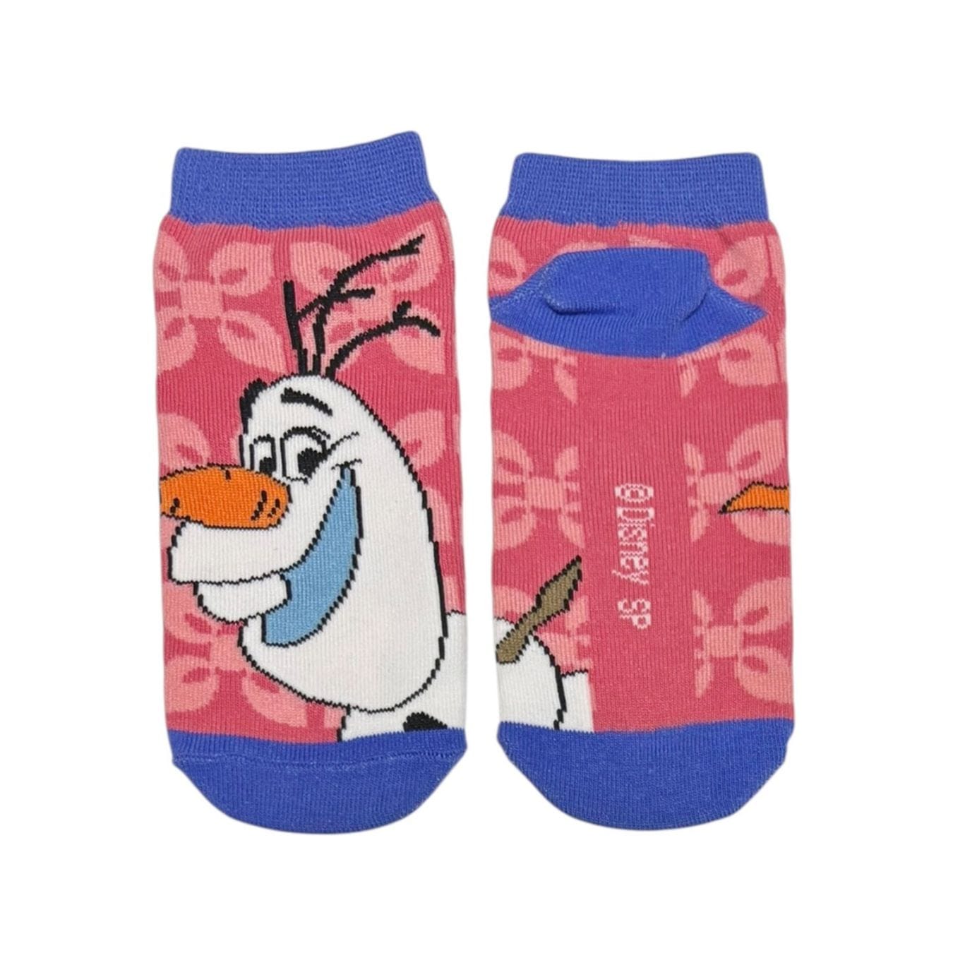 [公式] メーカー直営 ディズニー アナと雪の女王 キャラックス（キッズ靴下）オラフ ノルディックフラワー