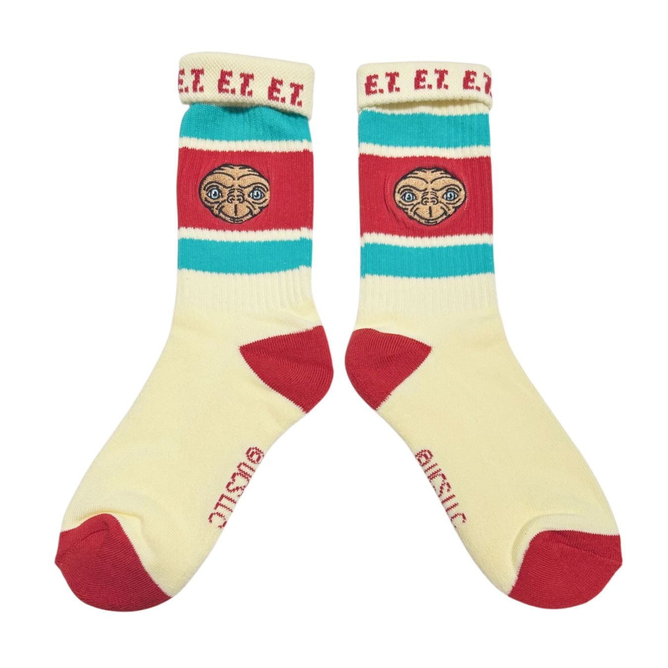 [公式] メーカー直営 E.T. カラフルラインソックス フェイス