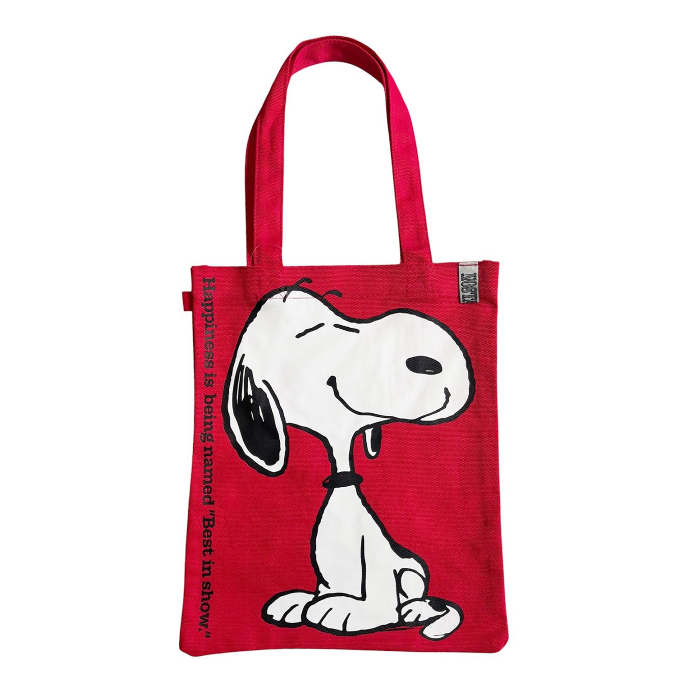 [公式] 【 PEANUTS NOSTALGICA 】 ノスタルジカ ヴィンテージ ピーナッツ カラーキャンバストートバッグ RD