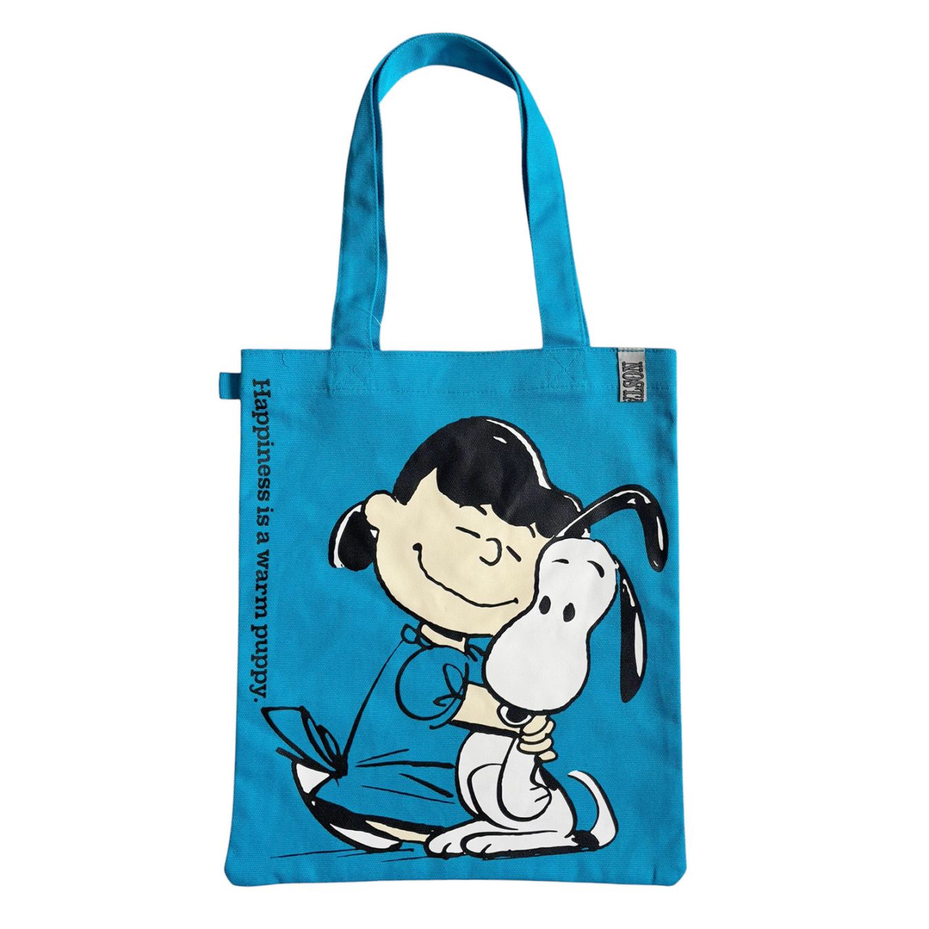 [公式] 【 PEANUTS NOSTALGICA 】 ノスタルジカ ヴィンテージ ピーナッツ カラーキャンバストートバッグ ＢＬ