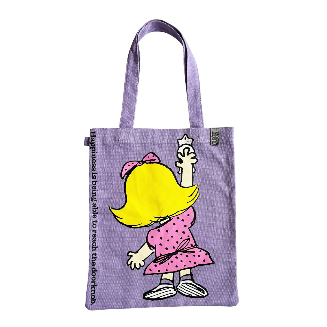 [公式] 【 PEANUTS NOSTALGICA 】 ノスタルジカ ヴィンテージ ピーナッツ カラーキャンバストートバッグ ＰＵ