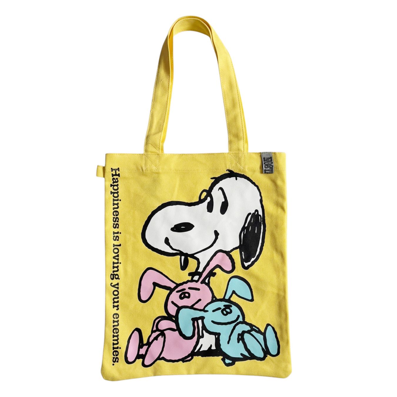 [公式] 【 PEANUTS NOSTALGICA 】 ノスタルジカ ヴィンテージ ピーナッツ カラーキャンバストートバッグ ＹＥ