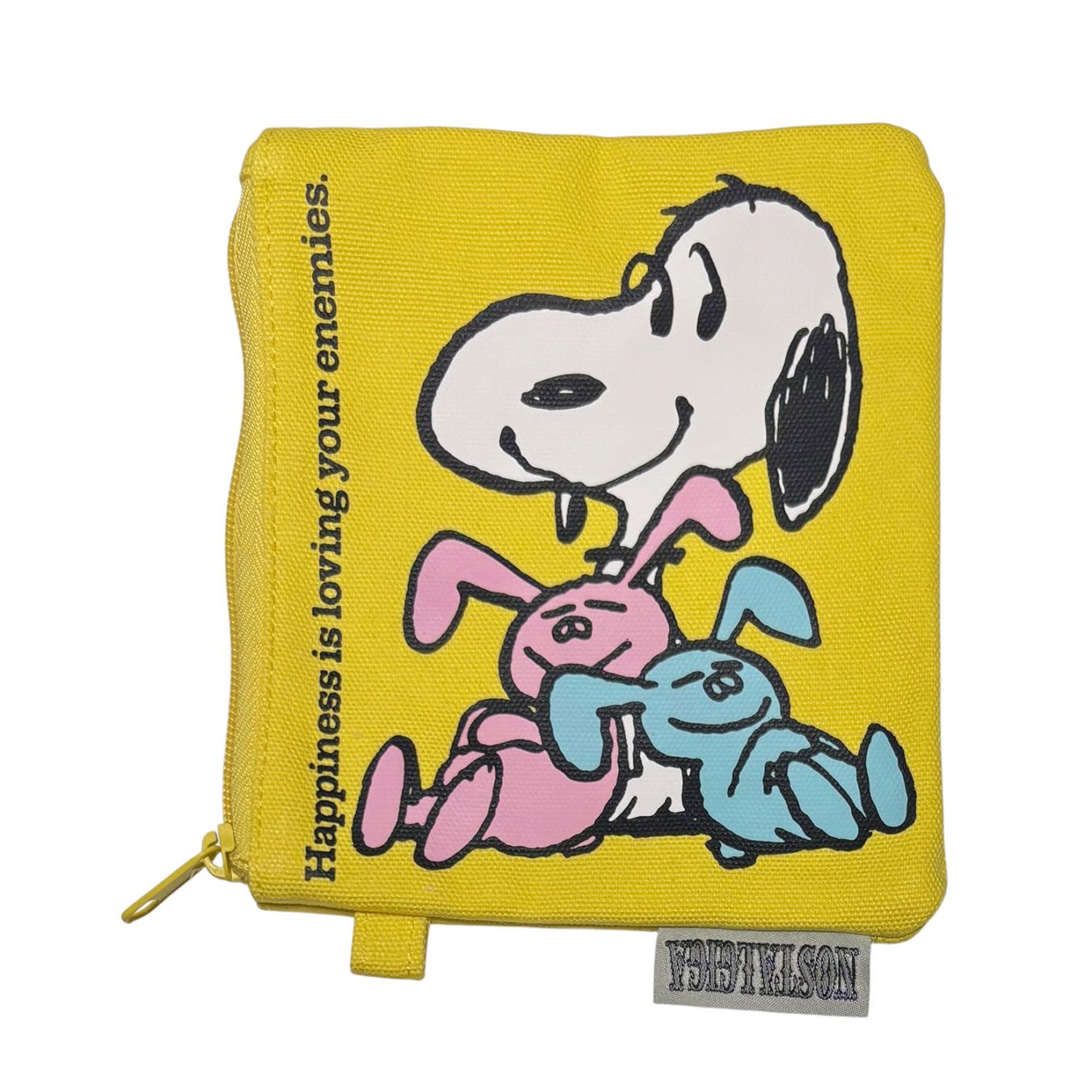 [公式] 【 PEANUTS NOSTALGICA 】 ノスタルジカ ヴィンテージ ピーナッツ カラーキャンバス ポーチ ＹＥ