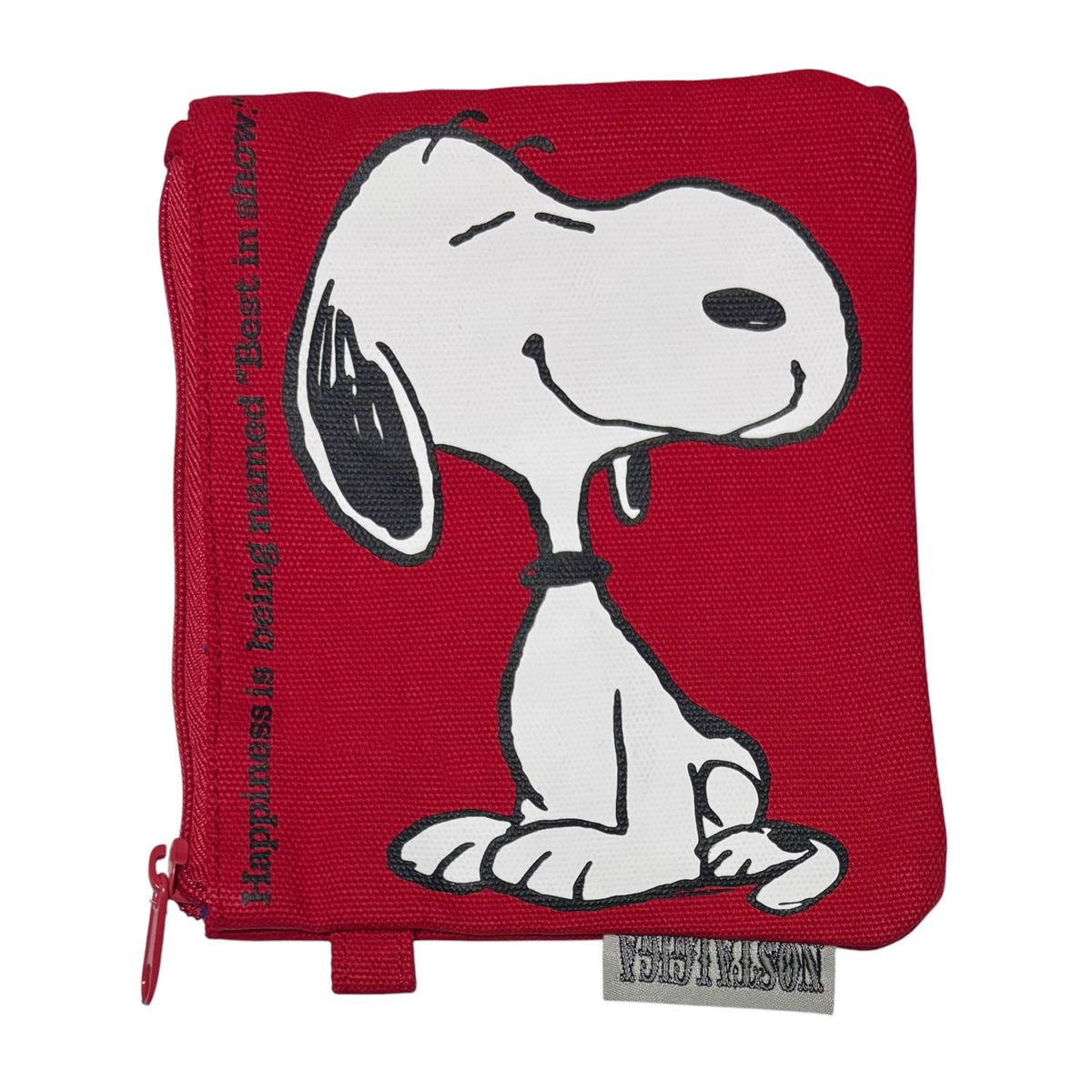 [公式] 【 PEANUTS NOSTALGICA 】 ノスタルジカ ヴィンテージ ピーナッツ カラーキャンバス ポーチ ＲＤ