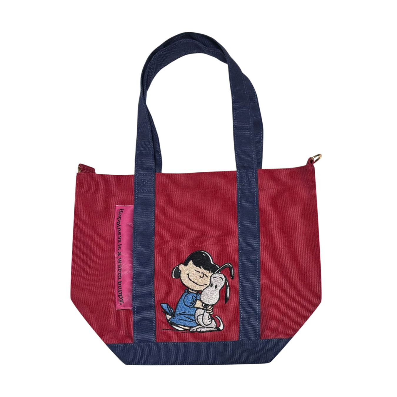 [公式] 【 PEANUTS NOSTALGICA 】 ノスタルジカ ヴィンテージ ピーナッツ トートバッグ サイズ-Ｓ レッド