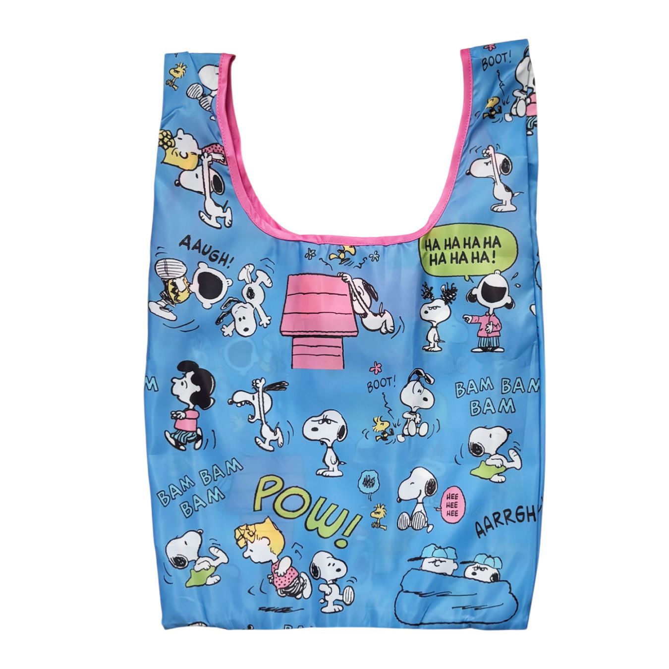 [公式] メーカー直営 PEANUTS スヌーピー マルシェショッピングバッグ アングリー