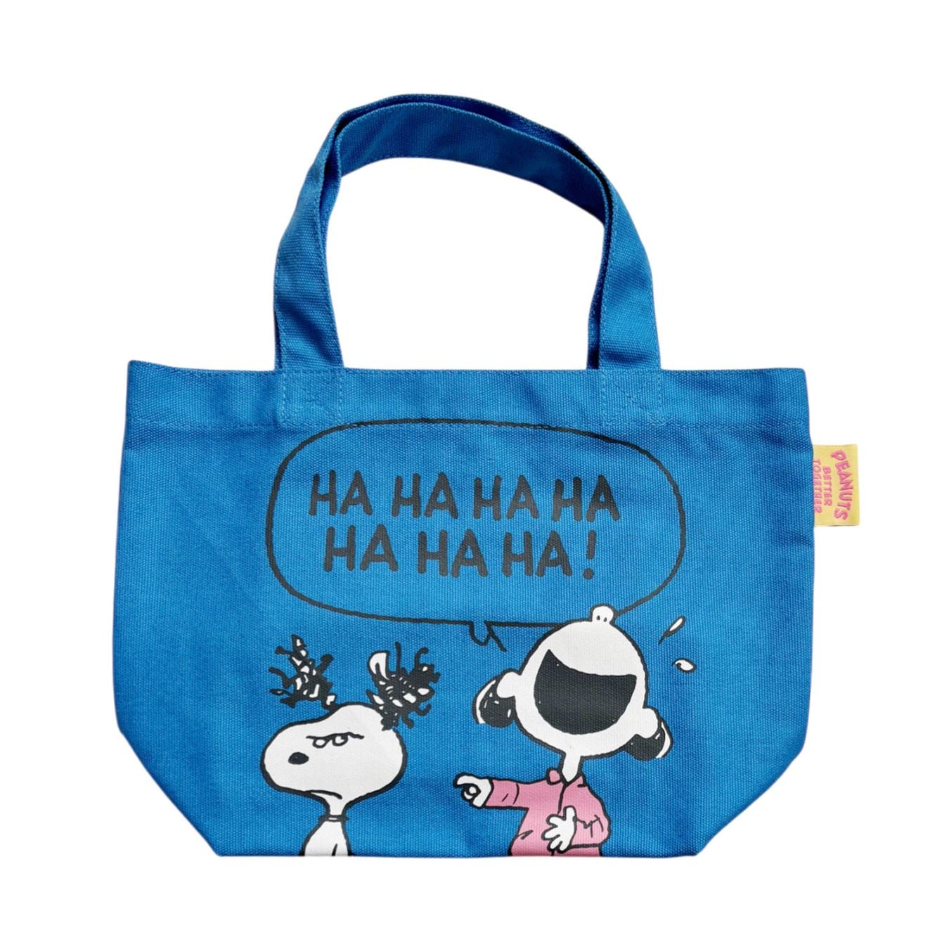 [公式] メーカー直営 PEANUTS スヌーピー カラーマチ付きバッグ アングリー