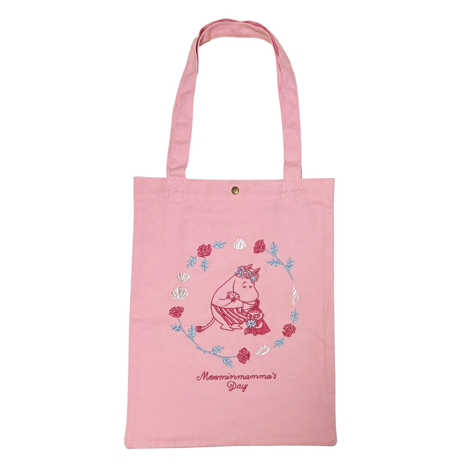 [公式] メーカー直営 ムーミン Moominmamma's Day 刺繍トートバッグ フラワー