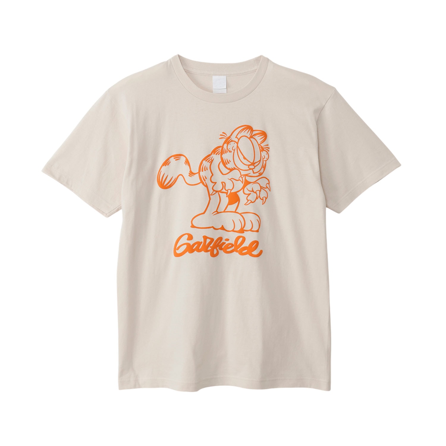 [公式] メーカー直営 ガーフィールド 発泡プリント Ｔシャツ 爪