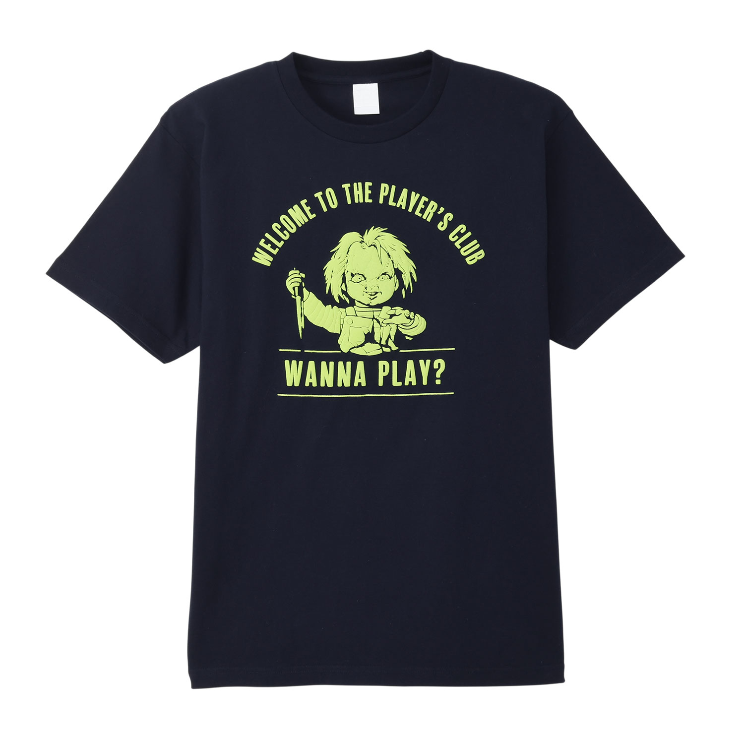 公式] メーカー直営 チャイルド・プレイ 発泡プリント Tシャツ ナイフ
