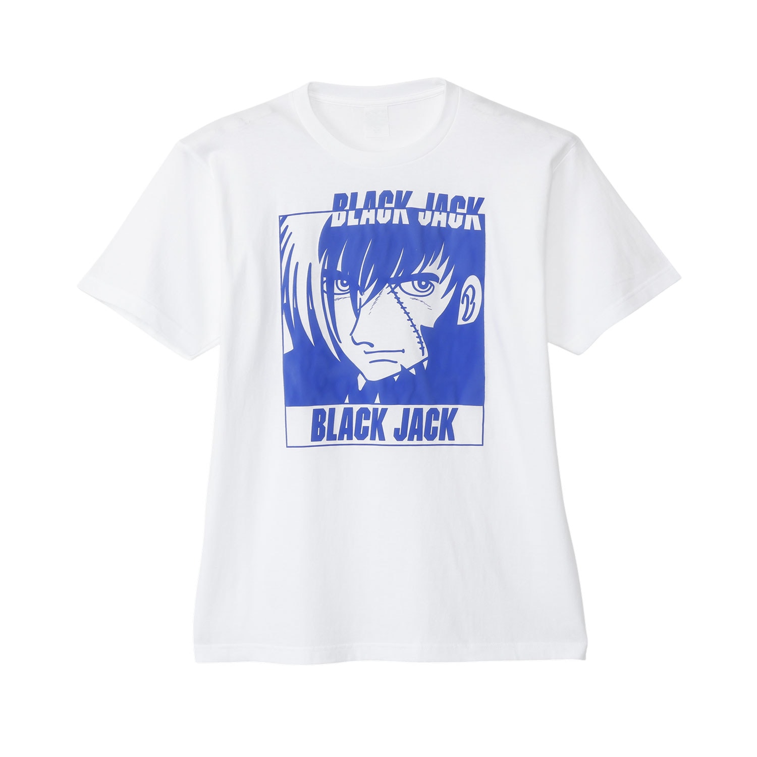 [公式] メーカー直営 手塚キャラクター 発泡プリント Ｔシャツ ブラック・ジャック ロゴ