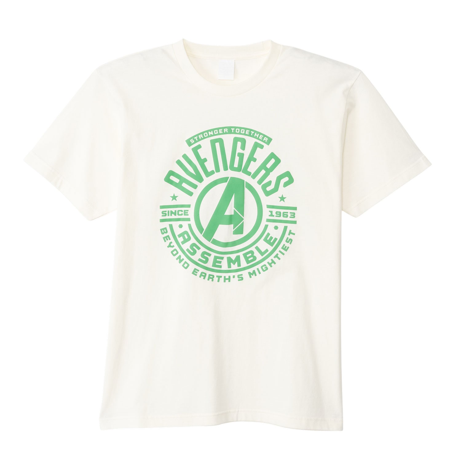 [公式] メーカー直営 MARVEL 発泡プリント Tシャツ アベンジャーズ ロゴ