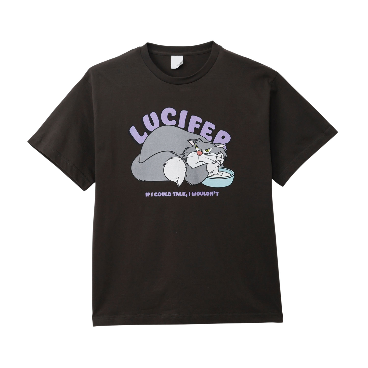 ※5/12より発送予定　[公式] メーカー直営 ディズニー キャット＆ドッグ Tシャツ シンデレラ ルシファー