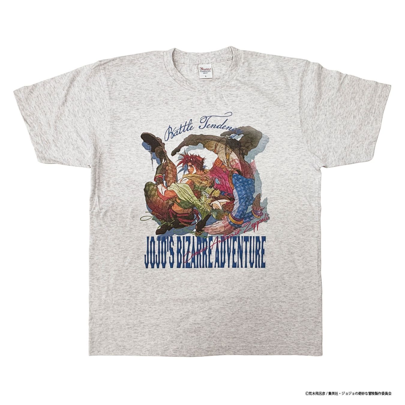[公式]メーカー直営 アニメ『ジョジョの奇妙な冒険 戦闘潮流』Tシャツ ジョセフ＆シーザー