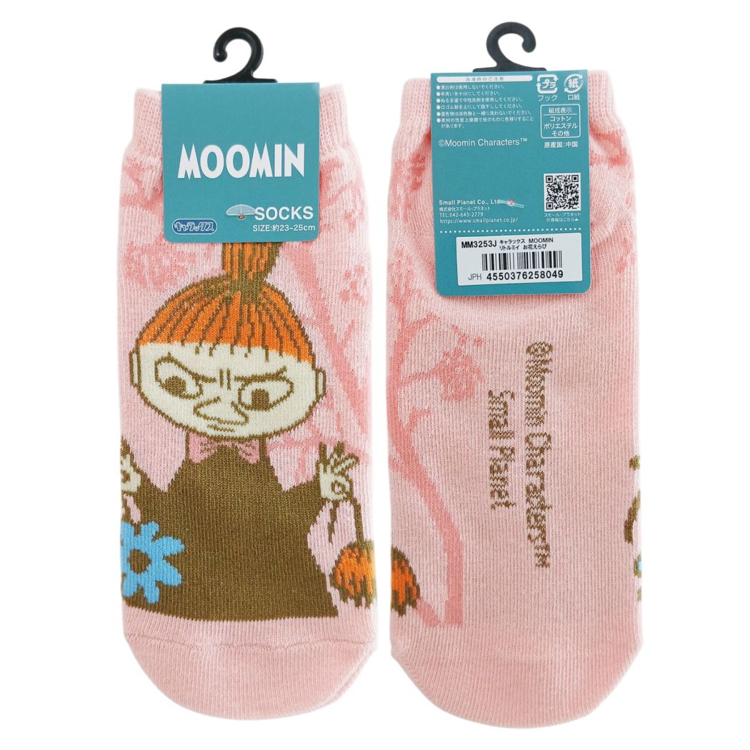 [公式] メーカー直営 ムーミン キャラックス（レディース靴下）お花えらび
