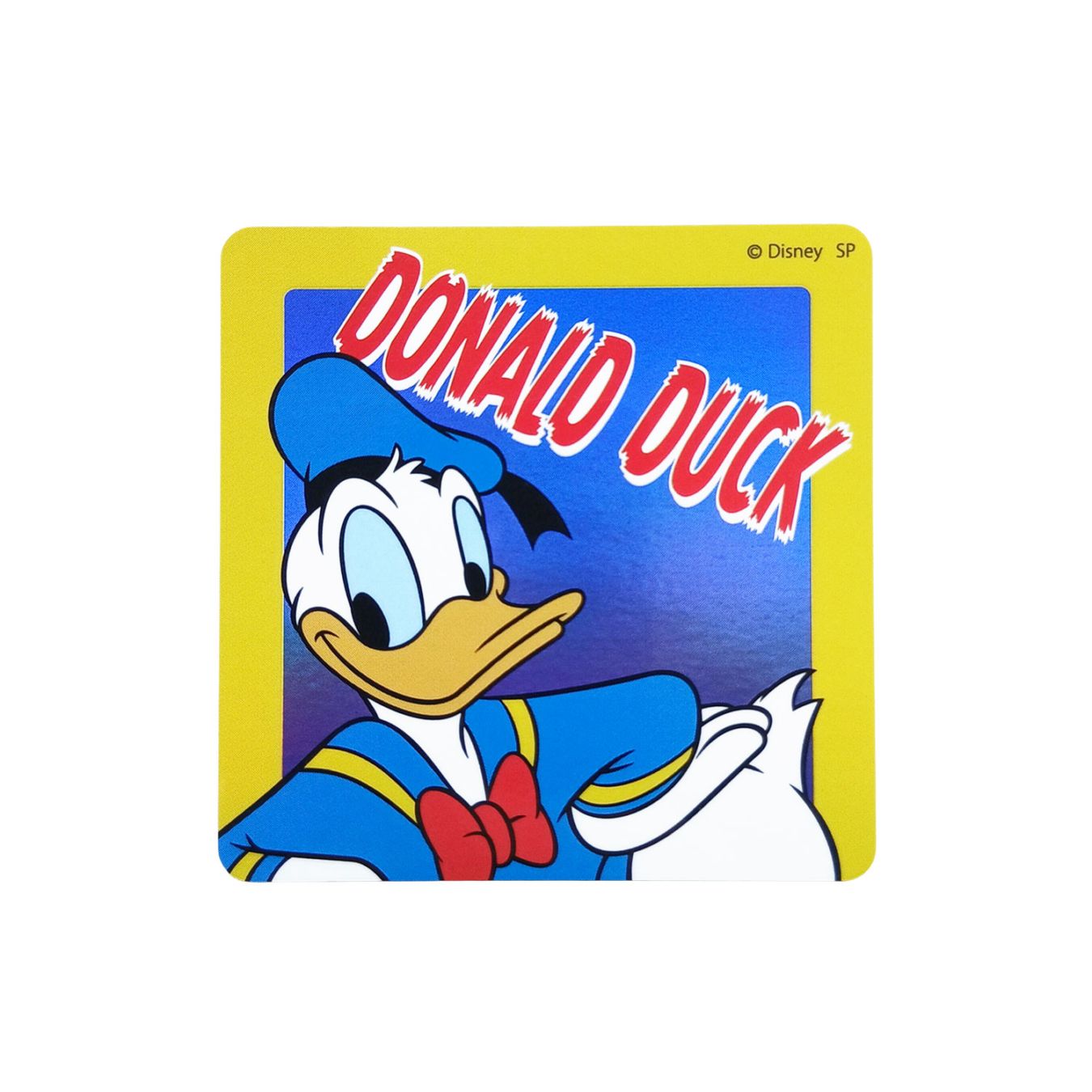 [公式] メーカー直営 ディズニー キラキラキャラクターステッカー ドナルド フレーム