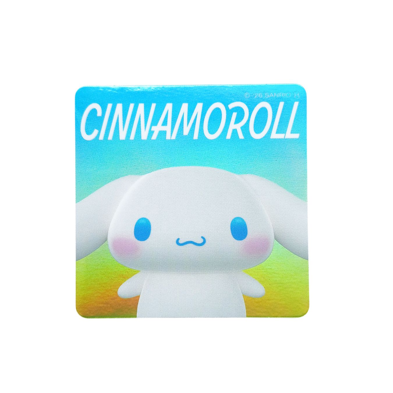 [公式] メーカー直営 サンリオキャラクターズ キラキラキャラクターステッカー シナモロール グラデーション